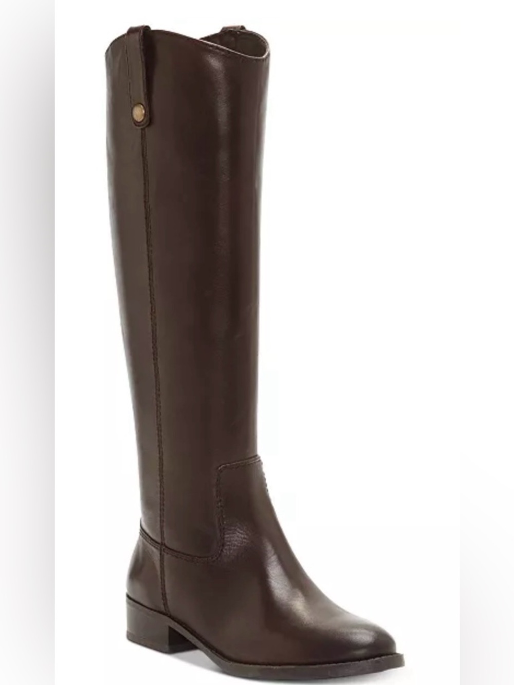 New INC Fawne Chocolate Tall Riding Boots Sz 9.5 wide and regular calf options